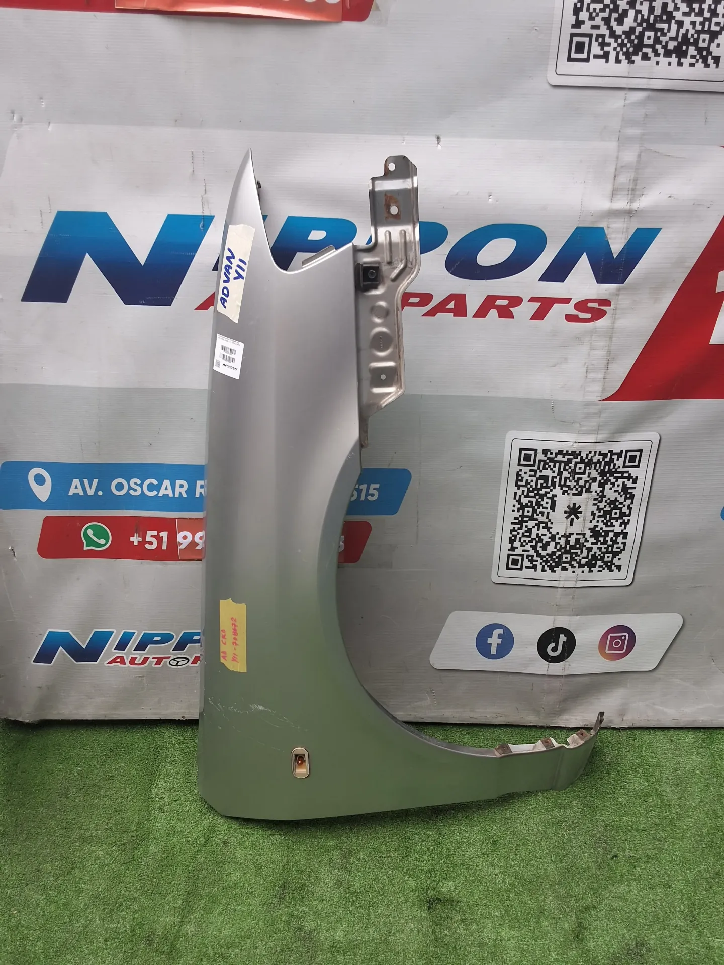 GUARDAFANGO NISSAN AD VAN 1999-2008 Y11 VFY11 RH